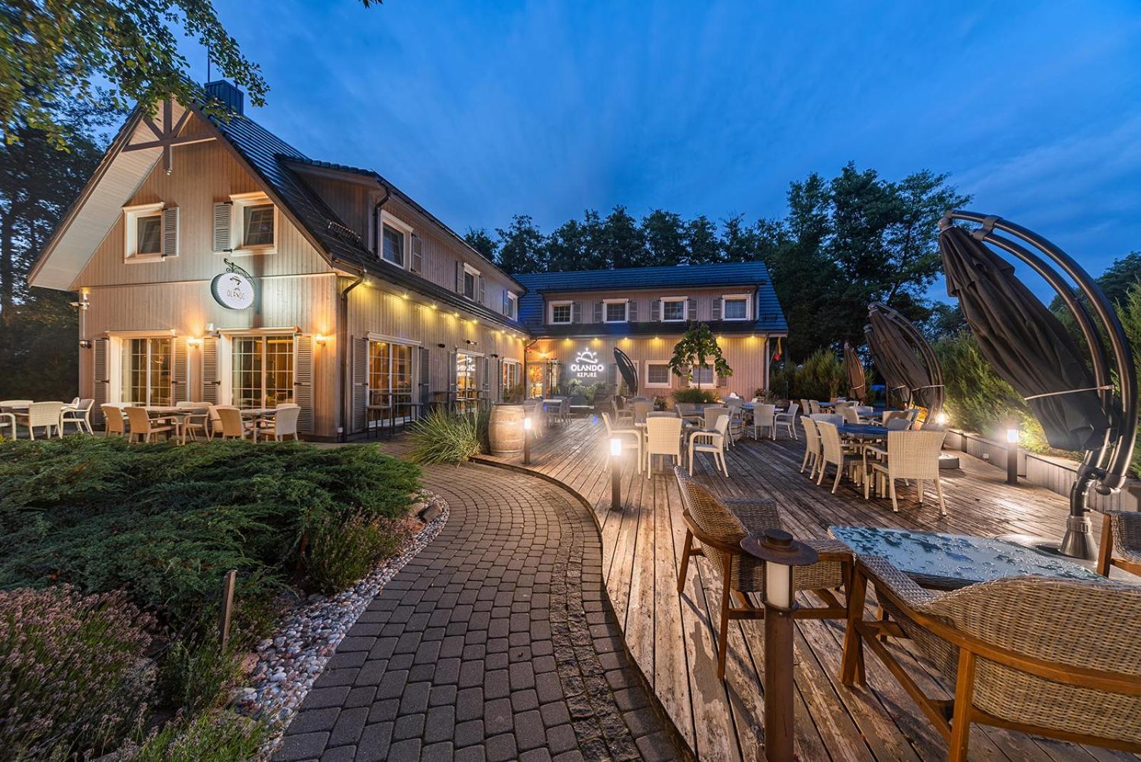 Olando Kepure Otel Karklė Dış mekan fotoğraf